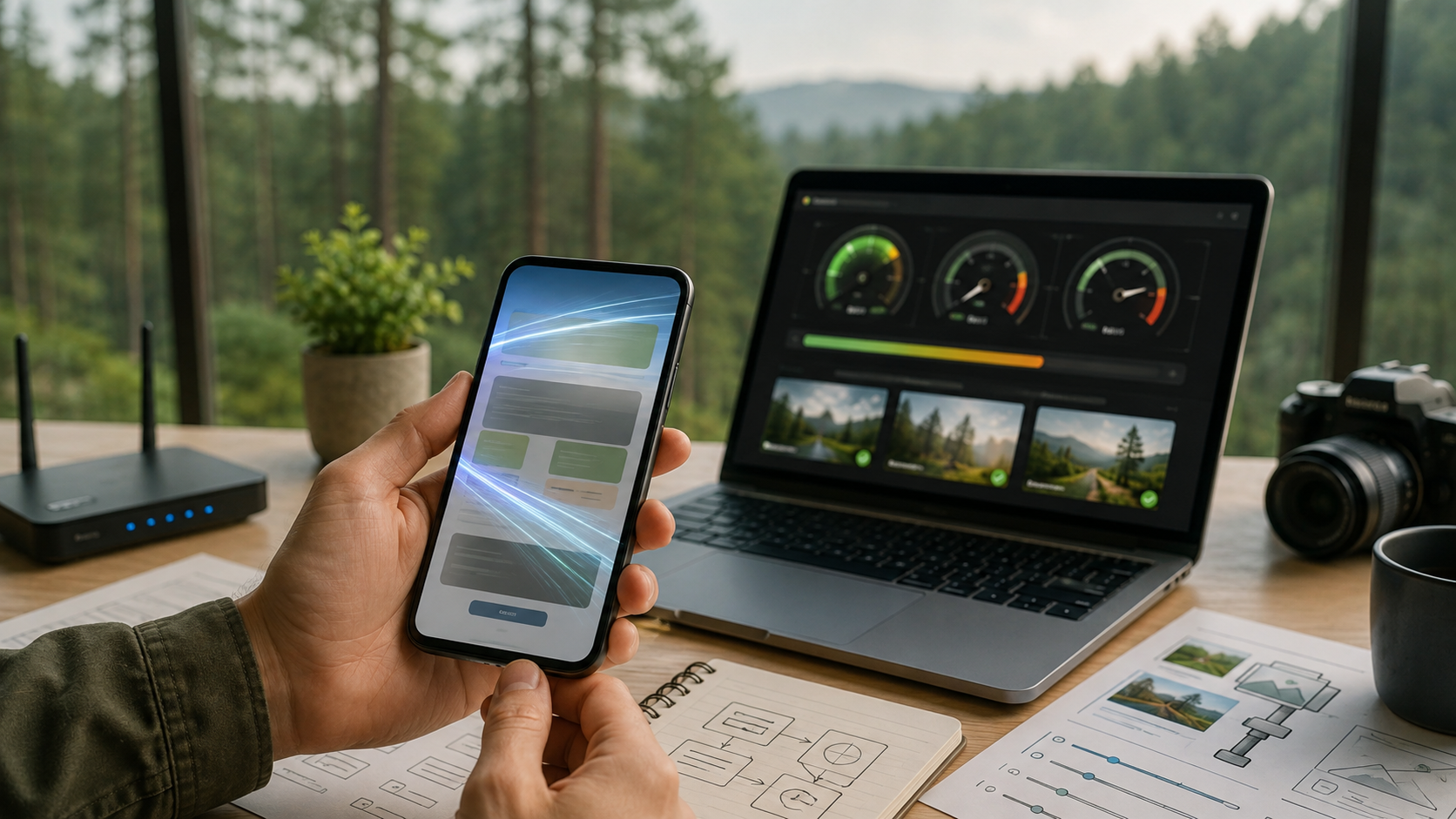 tốc độ website trên mobile DOC Group