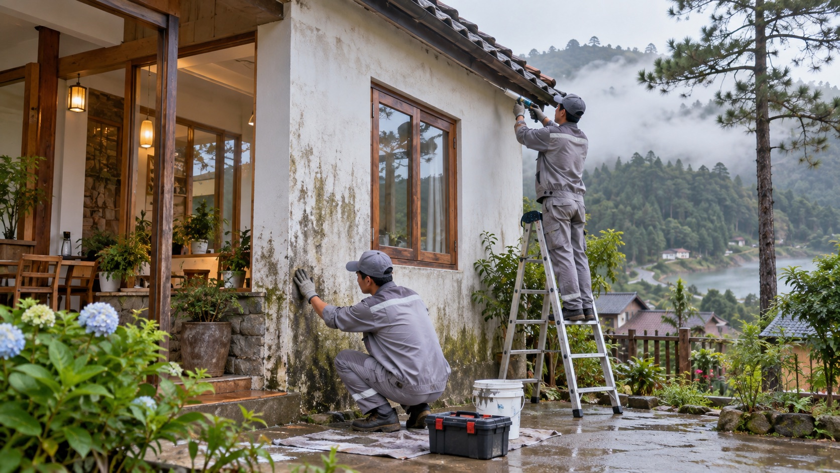 dịch vụ sửa nhà Măng Đen DOC Group