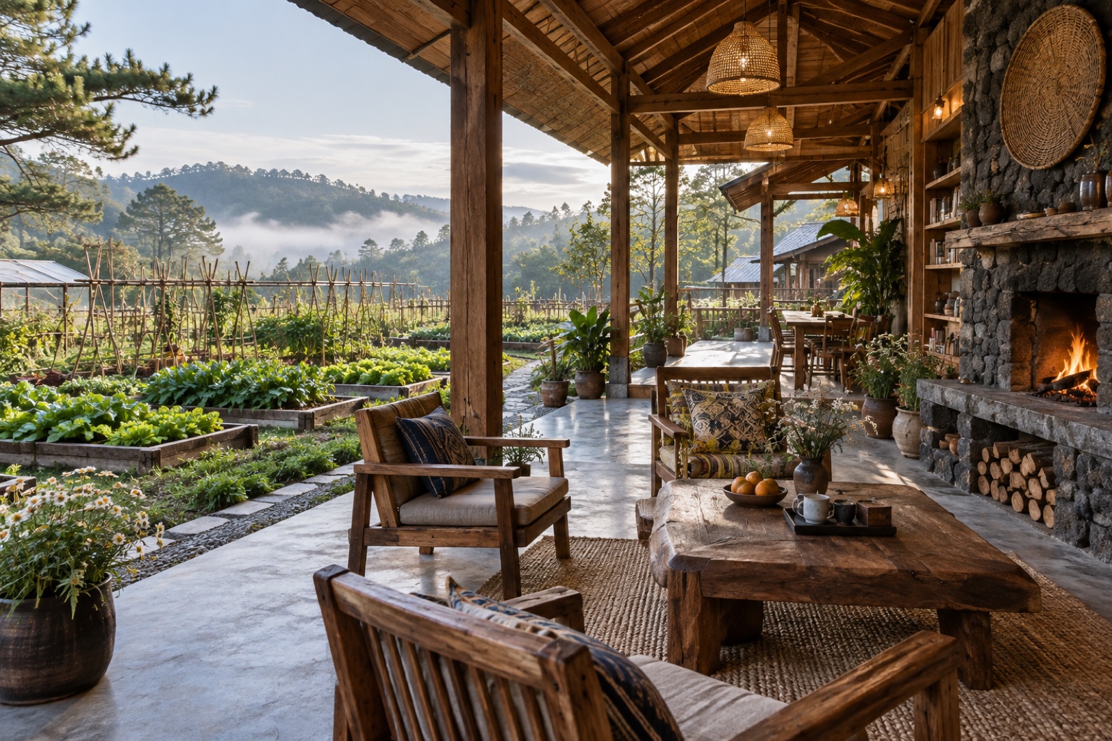 decor farmstay Măng Đen DOC Group