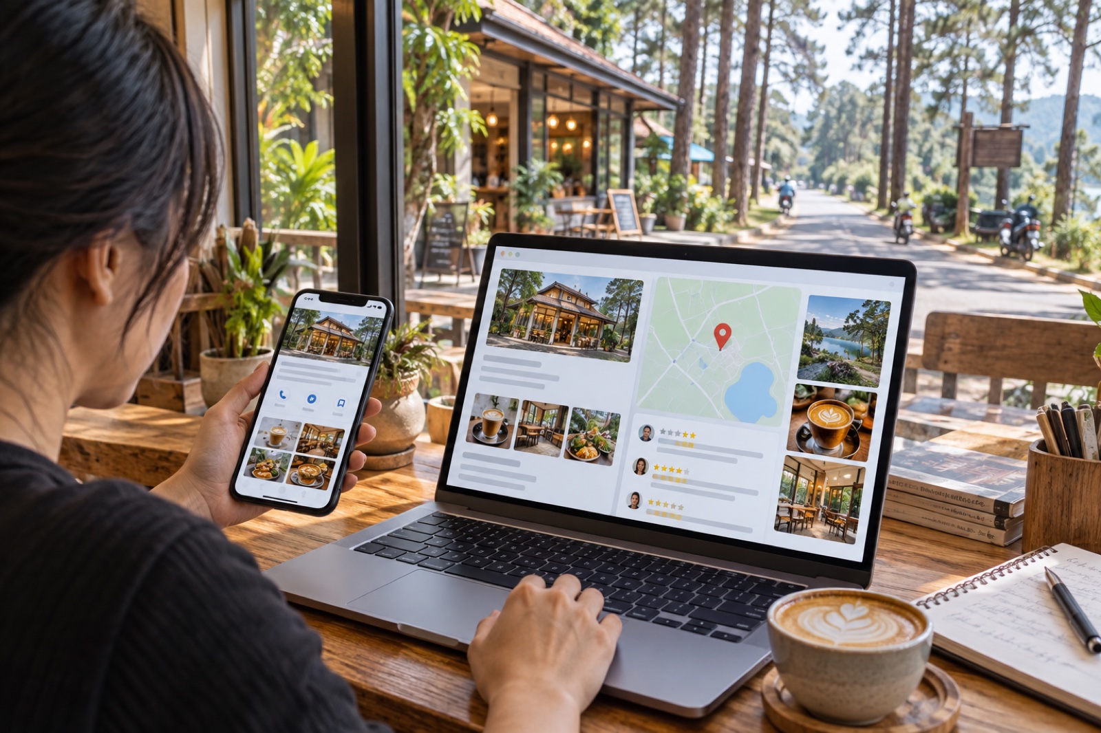 tối ưu Google Business Profile Măng Đen DOC Group
