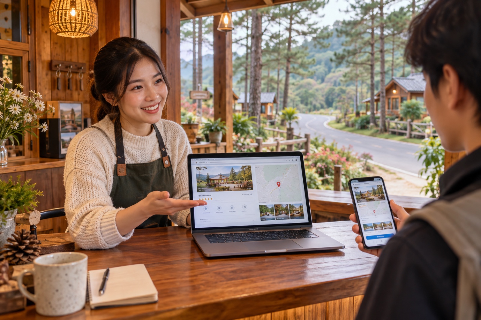 google Maps homestay Măng Đen DOC Group