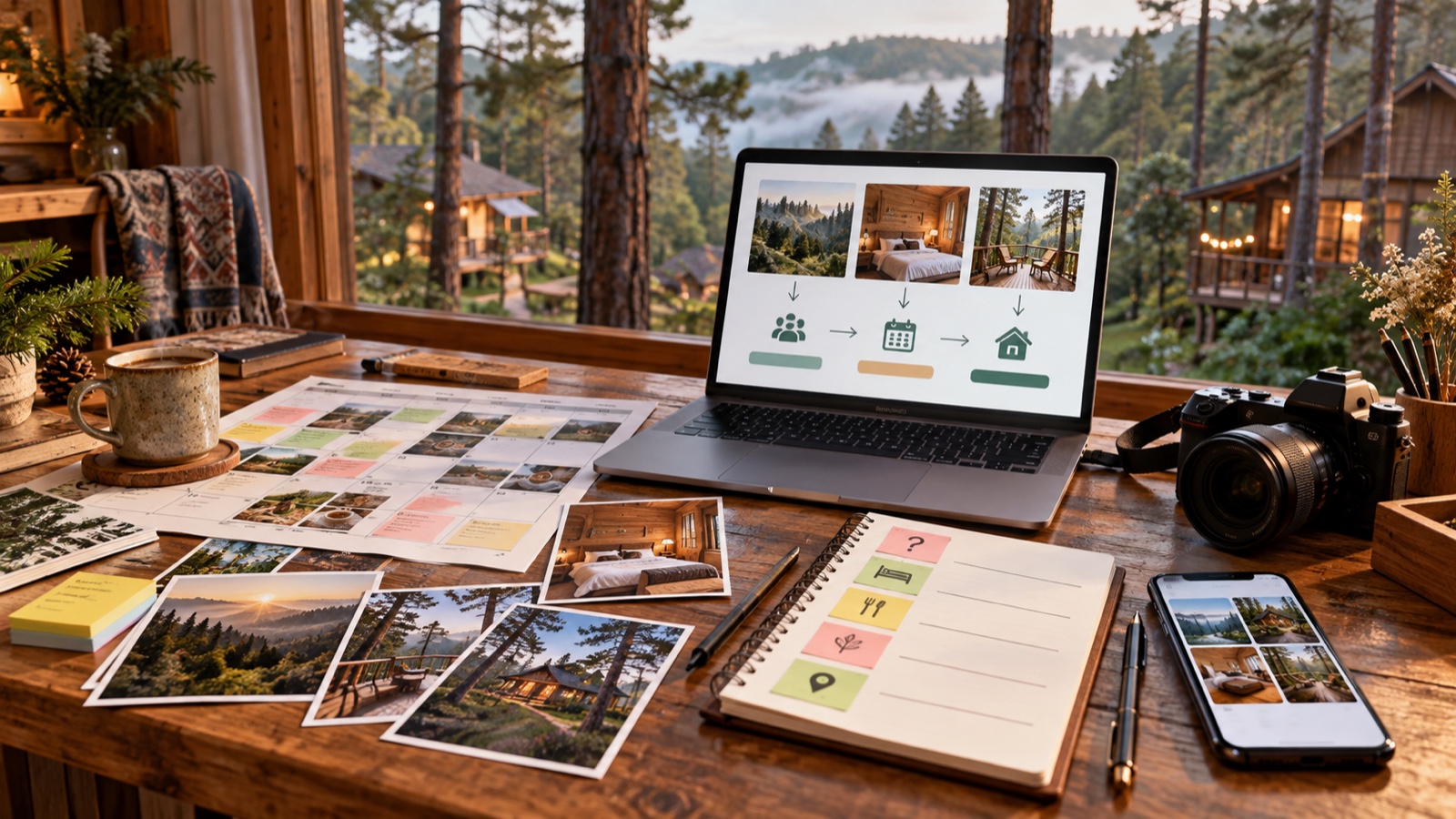 chiến lược nội dung homestay Măng Đen DOC Group